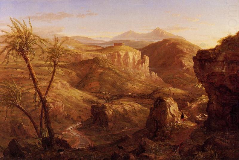 Thomas Cole The Vale and Temple of Segesta